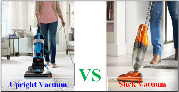Stick vacuum vs upright vacuum