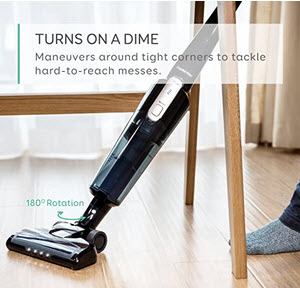 Eufy HomeVac Lightweight Cordless Upright-Style Vacuum Cleaner
