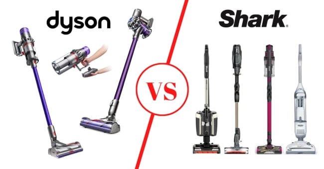 Shark vs Dyson vacuums