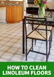 How To Clean Linoleum Tile Floors